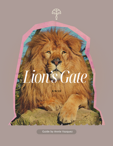 Lion's Gate Manifesting Workbook