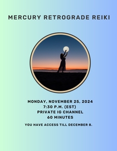 Reiki for Mercury Retrograde